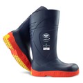 Bekina StepliteX StormGrip PU Boot, Composite Toe, Blue-Orange, Sz 8 XAS9P/5562YP533-08